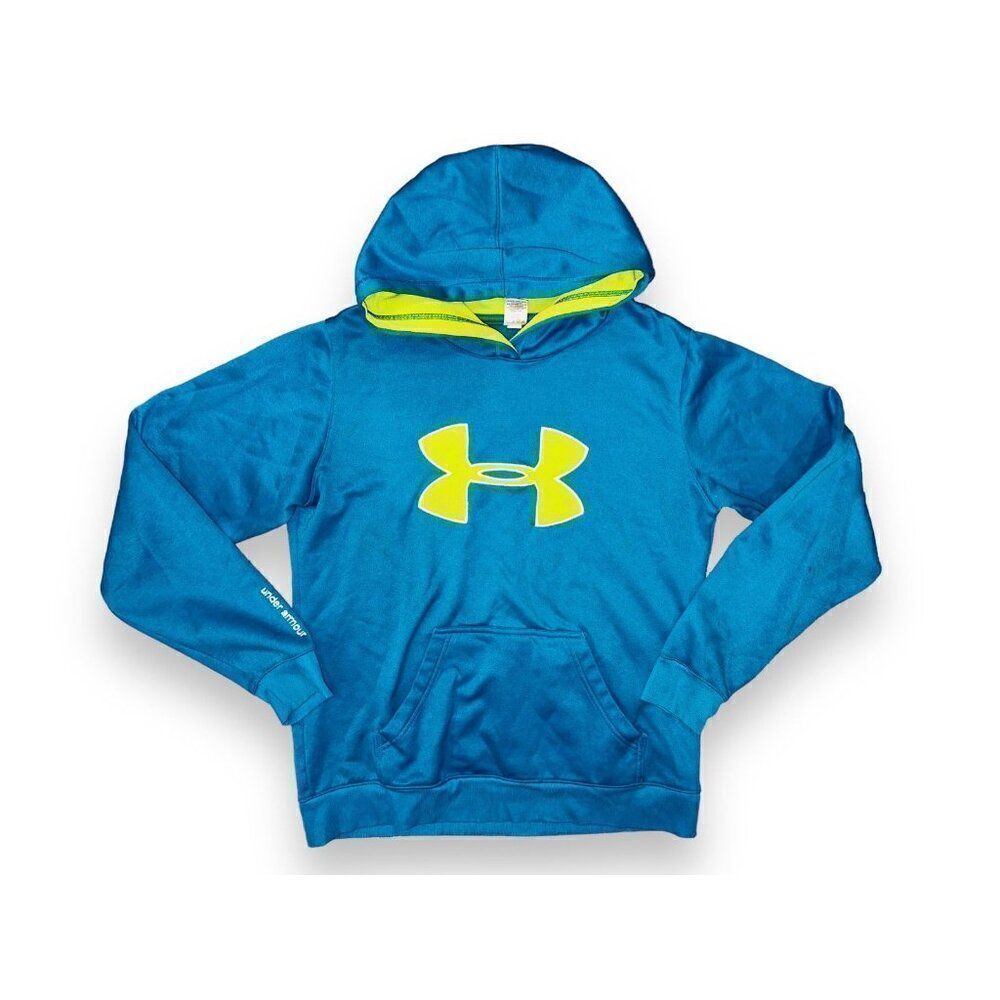 N1 Under ARMOUR Hoodie Womens Medium Blue Green